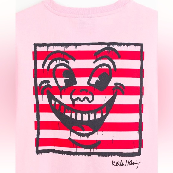 H&M X Keith Haring Relaxed Fit T-Shirt NWOT - Picture 3 of 8